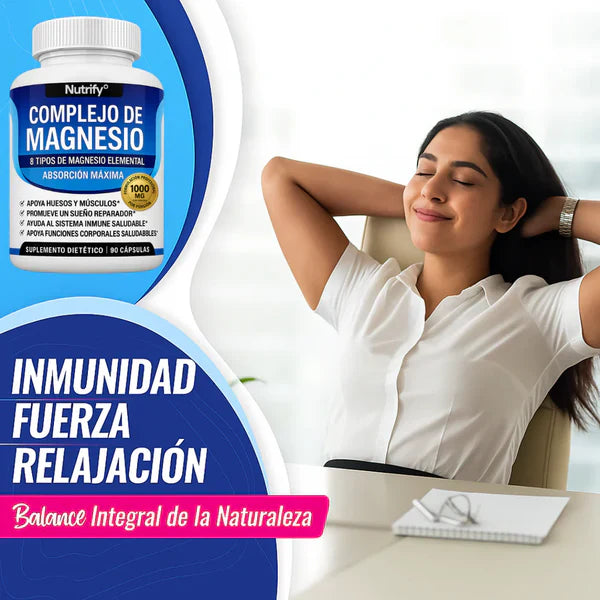 Capsulas de Magnesio Complex - TOPLUX