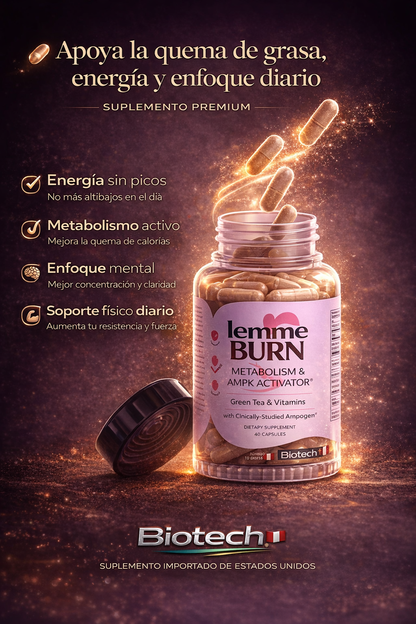 🔥 Lemme Burn Activador AMPK+ Lemme Curb Tiempo Limitado⏳