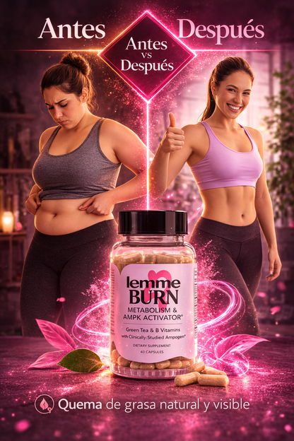 🔥 Lemme Burn Activador AMPK+ Lemme Curb Tiempo Limitado⏳