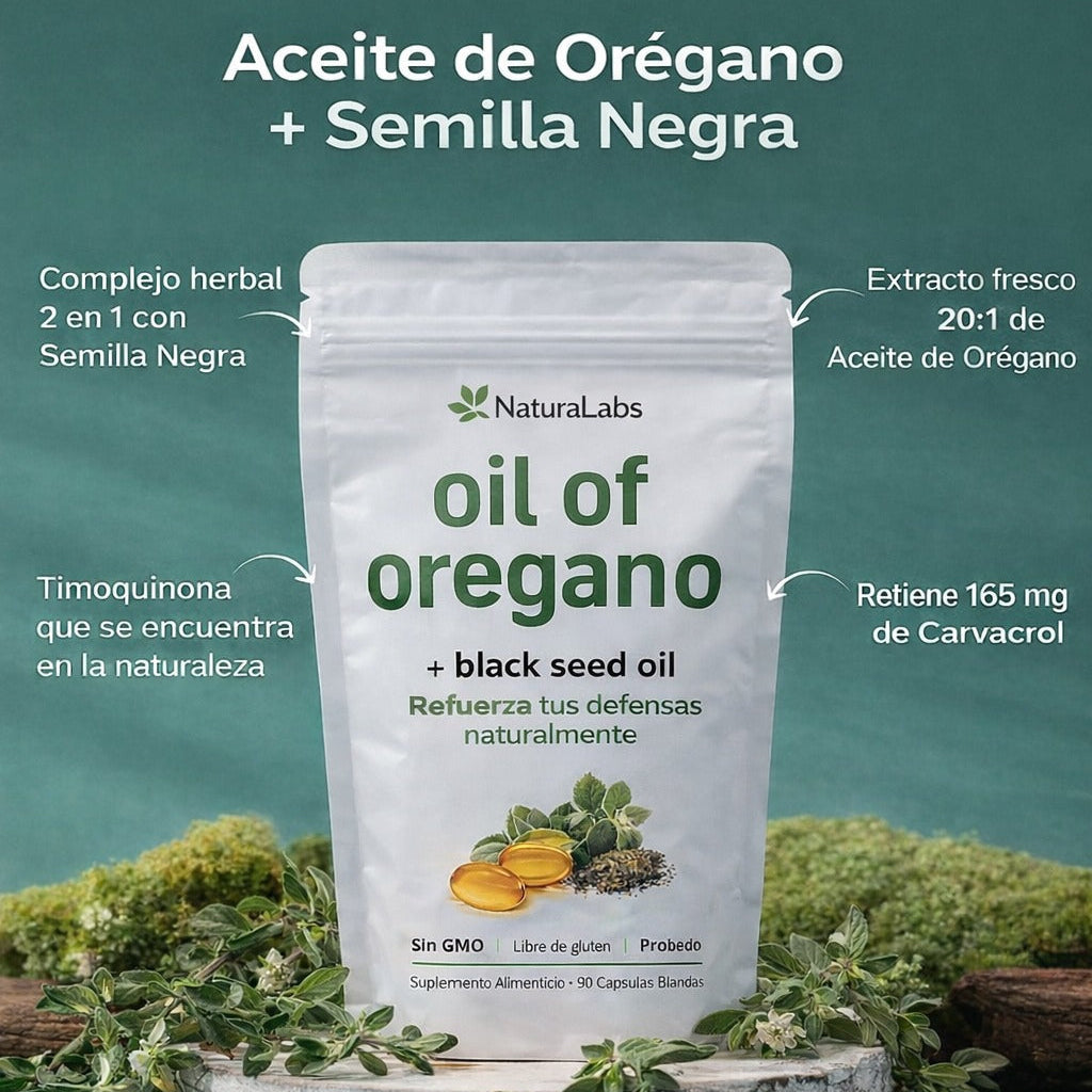 Aceite de Orégano con Carvacrol - Airmagg