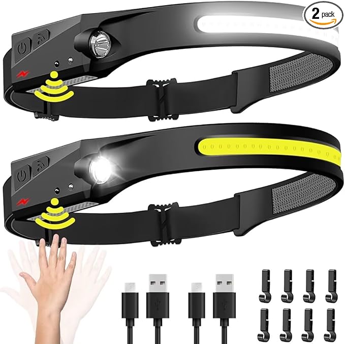 Linterna frontal LED 230° AGARRIMO®