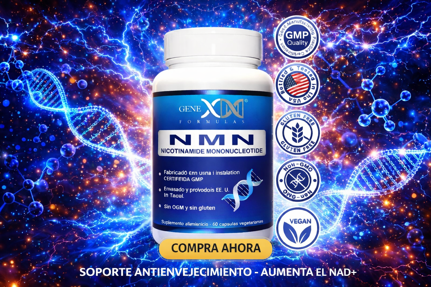Genex Formulas NMN 100 mg | NAD+