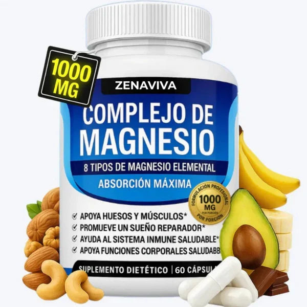 Capsulas de Magnesio Complex - TOPLUX