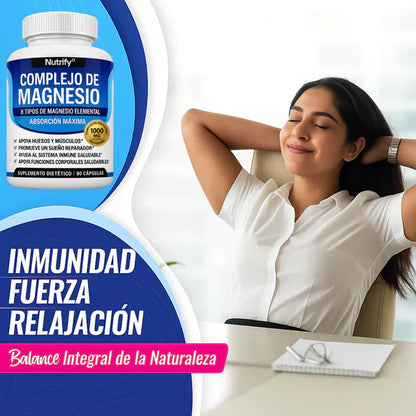 Capsulas de Magnesio Complex - TOPLUX